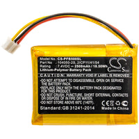 Battery for Philips B5/12 Fidelio B5 104050-2S 2ICP11/41/54