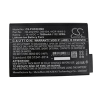 Battery for Artisan PMS Lasair II 310 PMS Lasair II 310B PMS Lasair II 350L PMS Lasair II 550L