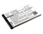 Battery for Philips CTE166 E166 E220 Xenium E166 Xenium E220 AB1000BWMT