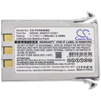 989803152881 M6480 Battery Replacement for Philips Moniteur Invivo 9065 Moniteur Invivo 9067 Essential Precess Precess Blue Expression MR200 Research Precess Wireless Module Precess Wireless Module Monitor Invivo 9065 Monitor Invivo 9067