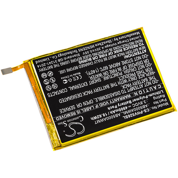 Battery for Philips CTV526 V526 V787 Xenium V526 Xenium V787 AB5000AWML AB5000AWMT