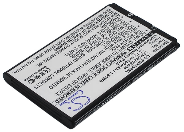 Battery for Philips 9@9Q 9A9Q X530 Xenium 9@9Q Xenium 9A9Q Xenium X530 AB0890CWM AB0920BWM AM0920BWM