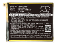 Battery for Philips I999 Xenium I999 AB3000EWML
