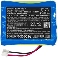 Battery for Peaktech P 9020 P9020A P9021 301-62-412