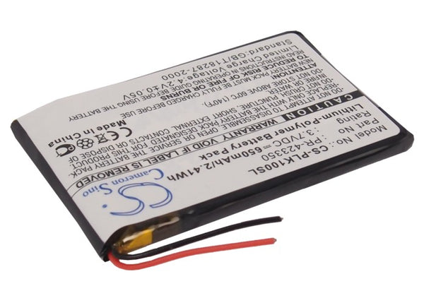 Battery for Plantronics K100 PR-423350
