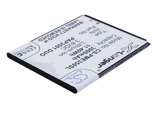 Battery for Prestigio MultiPhone 3501 DUO PAP3501 DUO