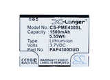 Battery for Prestigio MultiPhone 4300 Duo PAP4300DUO