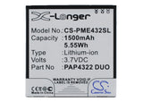 Battery for Prestigio MultiPhone 4322 Duo PAP4322 DUO
