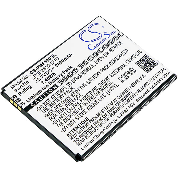 Battery for Prestigio Muze A7 Muze F3 PSP3532 DUO PSP7530 DUO PSP3532 DUO