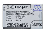 Battery for PHICOMM i310v K390V E918