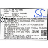 Battery for Lawmate PV-1000 PV-1000 Neo PV-1000 Touch PV1000 Touch 5U PV-1000T BA-4400