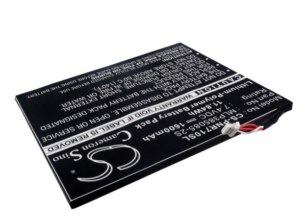 Battery for Pandigital Multimedia Novel 7" Novel Hacking PRD07T10WWH7 PRD07T10WWH756 R70D200 R70D256 MLP385085-2S