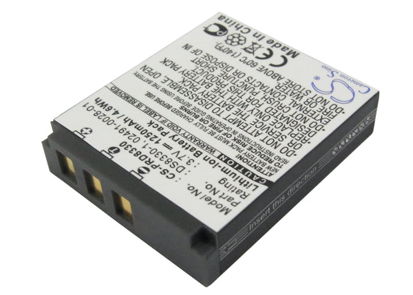 Battery for MINOX DC 1011 DC 1022 DC 8111 DC 8122 02491-0028-01