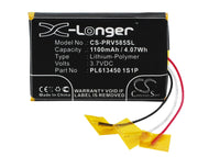 Battery for Prestigio GeoVision 5850HDDVR PL613450 1S1P