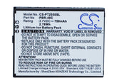 Battery for Pantech Breeze 4 Breeze IV P2050 PBR-40C