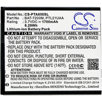 Battery for Pantech IM-A810S IM-A830S Vega Vega IM-A850K Vega PTL21 Vega Q Vega R3 Vega Racer 2 LTE BAT-7200M PTL21UAA