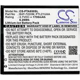 Battery for Pantech IM-A810S IM-A830S Vega Vega IM-A850K Vega PTL21 Vega Q Vega R3 Vega Racer 2 LTE BAT-7200M PTL21UAA