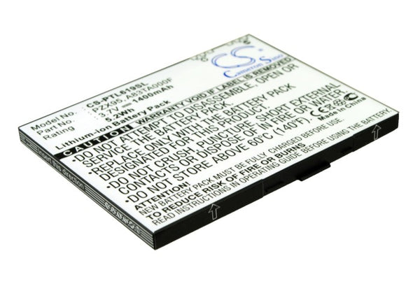 Battery for Pharos M619 Mercury 619 PTL619 PTL619BN Traveler 619 Traveler M619 A83TA000F PZX95