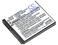 Battery for Panasonic RP-WFG20 RP-WFG20E RP-WFG20E-K RP-WFG20H 1588-8452 1INP5/35/36