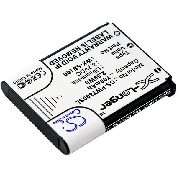 Battery for Panasonic Attune II HD3 WX-CH455 WX-ST100 WX-ST300 WX-SB100