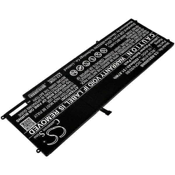 Battery for Razer RZ09-01962E11 RZ09-01962E12 RZ09-01962E12-R3U1 RZ09-01962E20 RZ09-01962E20-R3U1 RZ09-01962E52 RZ09-01962E52-R3U1 RZ09-01962E53 RZ09-01962G10 RZ09-01962W10 3ICP4/92/80 RC30-0196