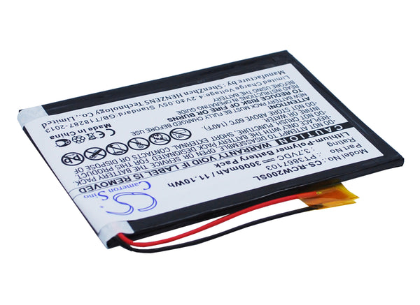 Battery for RCA RCT6077W2 PT3867103