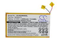 Battery for RCA 10" RCT6203W46 RCT6203W46 10" MH49370