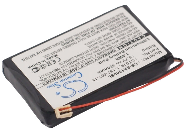 Battery for Sony NW-A1000 NW-A1200 NW-A1200s NW-A1200v 1-157-607-11 CT019