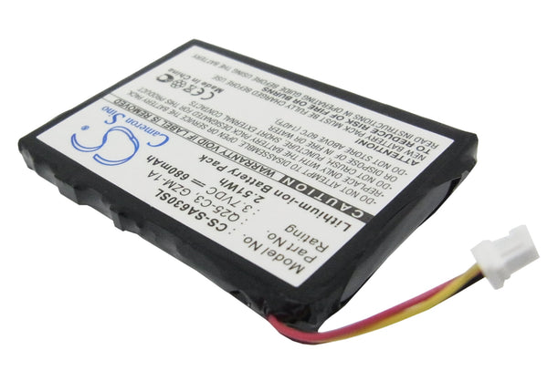 Battery for Philips GoGear HDD6330 30GB GZM-1A Q25-C3