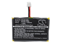 Battery for Sportdog HoundHunter SD-3225 SR-300 rec ProHunter SD-2525 SR-300 recei SD-1225 Trainer Receiver SD-1225E Receiver SD-1825 Trainer Receiver SD-1825E Receiver SAC00-12544