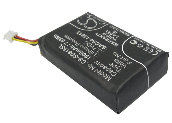 Battery for Sportdog TEK V1L Handheld Transmitter TEK-H TEK-V1LT Handheld Transmitter SAC54-13815
