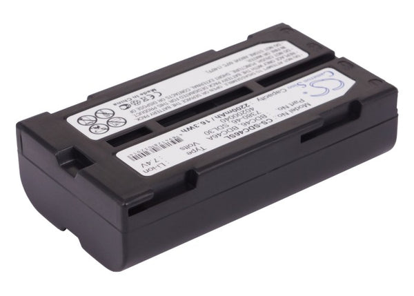 Battery for Sokkia LDT520 Laser Digital Theodolit SET 530R SET510 GRS1700 CSX SET 530 SET500 GM52-S SET 510K SET5 30RK3 40200040 7380-46 BDC46 BDC-46 BDC46A BDC-46A BDC46B BDC-46B BDC-46C SDL30