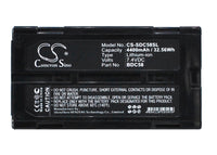 Battery for Sokkia GRX1 Receivers SET330R3 GRX1 GPS receivers SET330R GPX GYRO Stations SET330 GNSS Receivers SET310 FX Total Stations SET30R3 ES BDC46A BDC46B BDC58 BDC-58 BDC70 BDC-70 BLI-SRX1