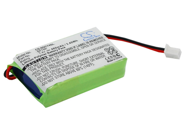 Battery for Dogtra 3500RX receiver 3502NCP receiver Edge RT Receiver Receiver 2500B Receiver 2500T Receiver 2502B Receiver 2502T Receiver 3502NCP BP74R