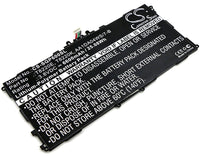 Battery for Samsung Galaxy TabPRO 10.1 LTE-A 32GB Galaxy TabPRO 10.1 TD-LTE SM-P600 SM-P6000ZWYXAR SM-P601 SM-P605 AA1DA04WS/7-B AA1DA2WS/7-B AAaD828oS/T-B GH43-03998A P11G2J-01-S01 T8220E T8220K