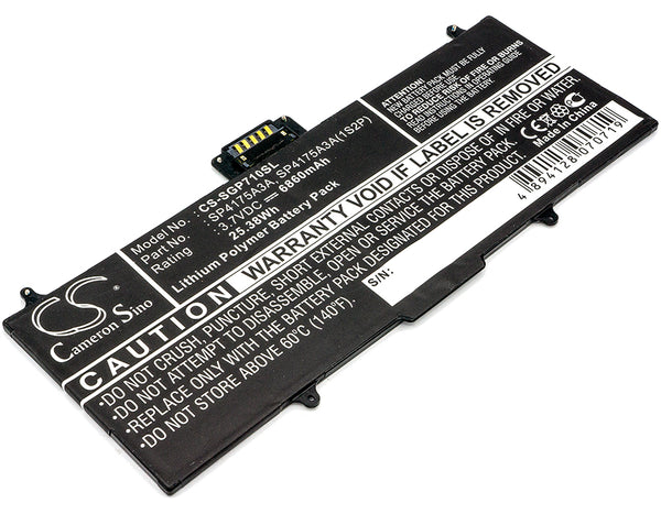 Battery for Samsung Galaxy Tab 10.1 GT-P7100 SP4175A3A SP4175A3A(1S2P)