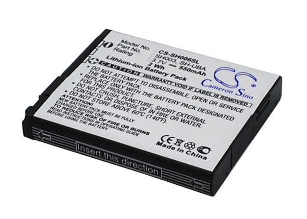 Battery for Sharp 003SH AQOUS SHOT SH003 AQOUS SHOT SH006 SH003 SH006 SH7228 SH8268U SH-UEA SH003 SH003UAA SH-UBA