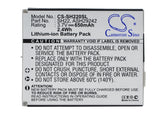 Battery for Sharp SH-06A SH-07A ASH29242 SH22