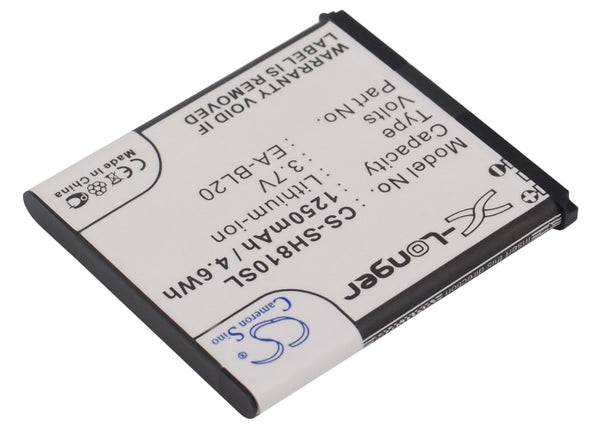 Battery for Sharp SH80iUC SH81iUC EA-BL20