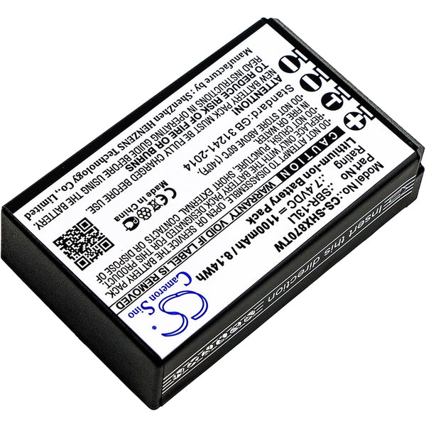 Battery for Horizon HX870 HX870E SBR-13LI