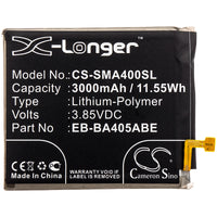 Battery for Samsung Galaxy A40 Galaxy A40 2019 SM-A405F SM-A405FM SM-A405FM/DS SM-A405FN SM-A405FN/DS EB-BA405ABE GH82-19582A