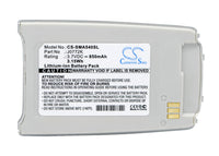 Battery for Samsung SPH-A540 BAT-SAMA540