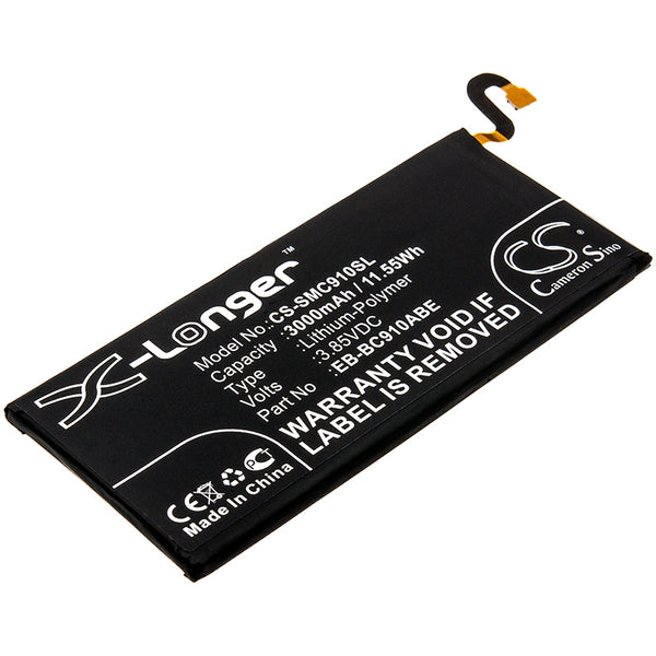 Battery for Samsung Galaxy C10 Pro Galaxy C910 SM-C9100 EB-BC910ABE