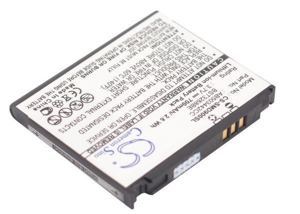 Battery for Samsung GH-E788 SGH-D900 SGH-D900B SGH-D900i SGH-D908 SGH-E690 SGH-E780 SGH-E783 SGH-E788 SGH-M359 AB503442AE AB503442CA AB503442CAB/ STD AB503442CC AB503442CE AB503442CEC/ STD BST3268BE