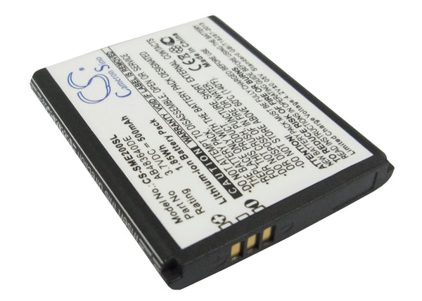 Battery for Samsung E200 Eco SCH-S259 SGH-E200 SGH-E208 SGH-J150 AB483640CC AB483640DE AB483640DU