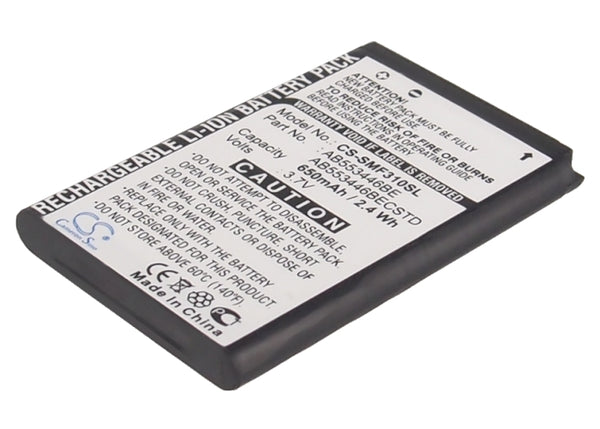 Battery for Samsung GT-B2100 GT-B2100 Solid Extreme GT-E1410 SGH-A401 SGH-A411 SGH-A412 SGH-F310 SGH-F310 Serenata SGH-F318 SGH-i320 SGH-I320N SGH-M110 SGH-M110 Solid AB553446BE AB553446BECSTD