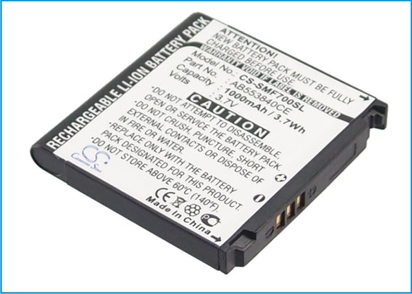 Battery for Samsung GH-M8800H SGH-F700 SGH-F700v SGH-F708 SGH-M8800 PIXON AB553840CE AB563840CE