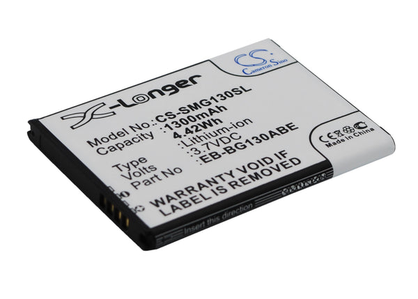 Battery for Samsung Galaxy Star 2 Duos Galaxy Young 2 Galaxy Young 2 Duos Galaxy Young II SM-G130 SM-G130E SM-G130H EB-BG130ABE EB-BG130BBE