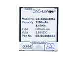 Battery for Samsung Galaxy Active Neo Galaxy Xcover 3 Galaxy xCover 3 2016 Galaxy Xcover 3 VE 2016 SC-01H SGH-N533 SM-G388 SM-G388D SM-G388F SM-G389F EB-BG388BBE EB-BG388BBECWW GH43-04433A