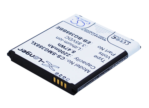 Battery for Samsung Galaxy Active Neo Galaxy Xcover 3 Galaxy xCover 3 2016 Galaxy Xcover 3 VE 2016 SC-01H SGH-N533 SM-G388 SM-G388D SM-G388F SM-G389F EB-BG388BBE EB-BG388BBECWW GH43-04433A